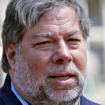 Foto quadrata di Steve Wozniak