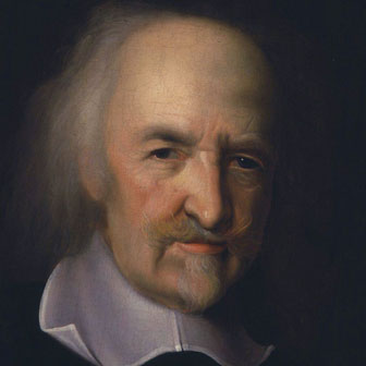 Foto quadrata di Thomas Hobbes