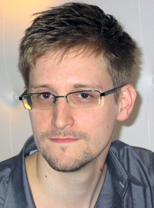Foto media di Edward Snowden