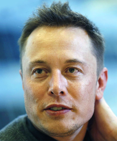 Foto media di Elon Musk