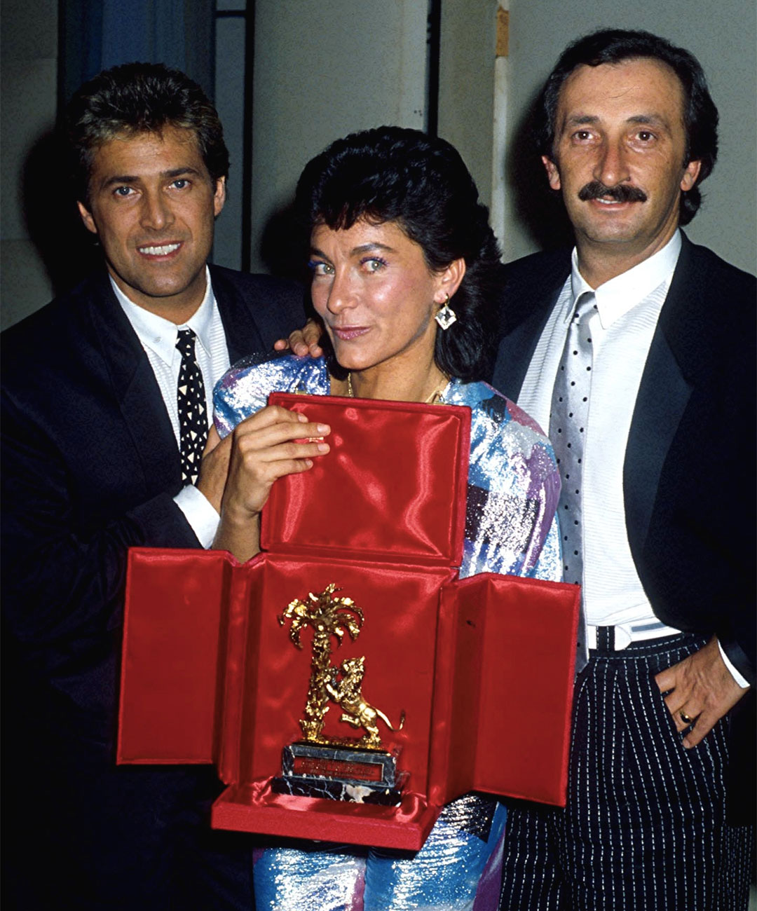 Ricchi e Poveri vincitori del Festival di Sanremo 1985