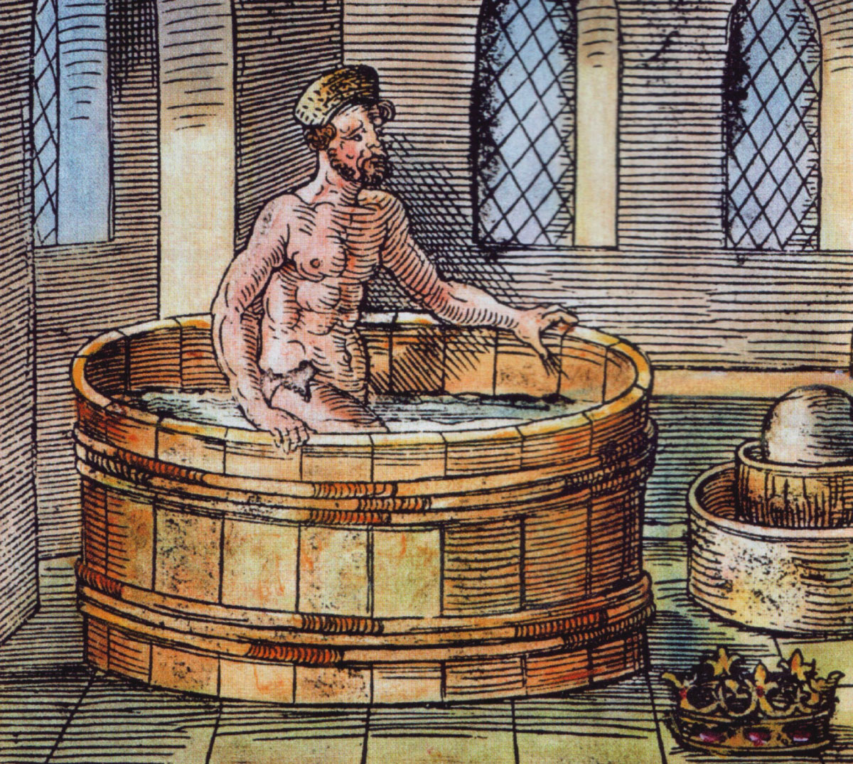 Archimede nella vasca da bagno