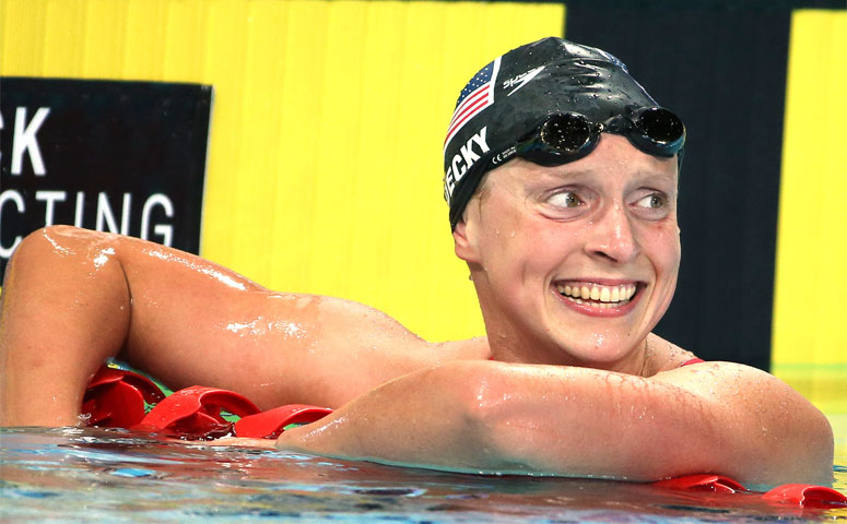Foto di Katie Ledecky Katie Ledecky