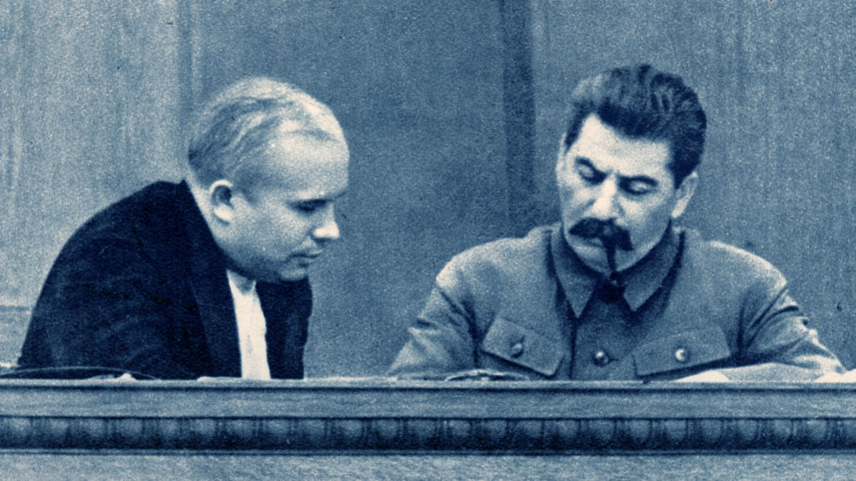 Kruscev con Stalin