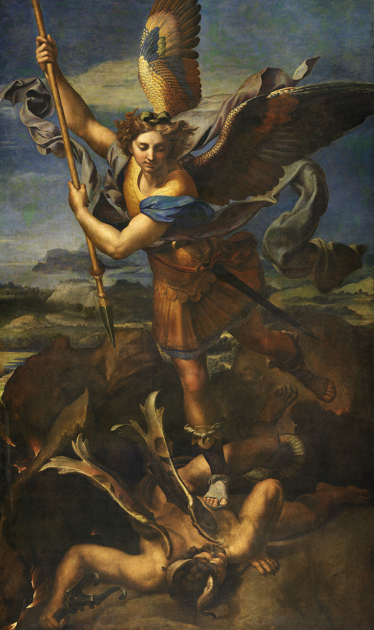 San Michele sconfigge Satana