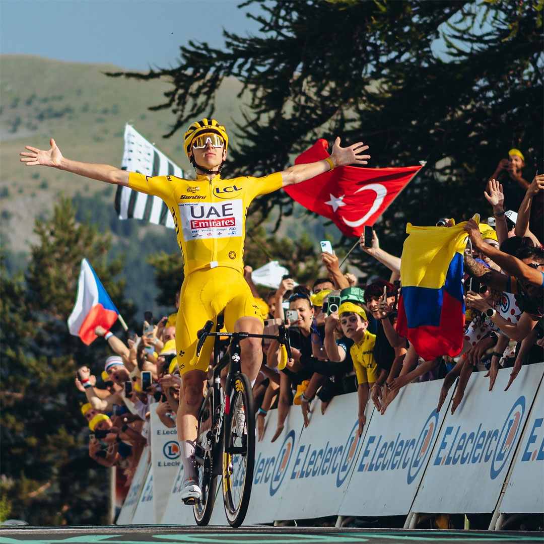 Tadej Pogacar vince il Tour de France 2024