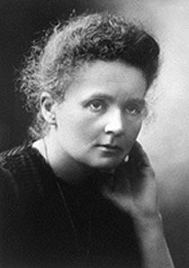 Foto media di Marie Curie